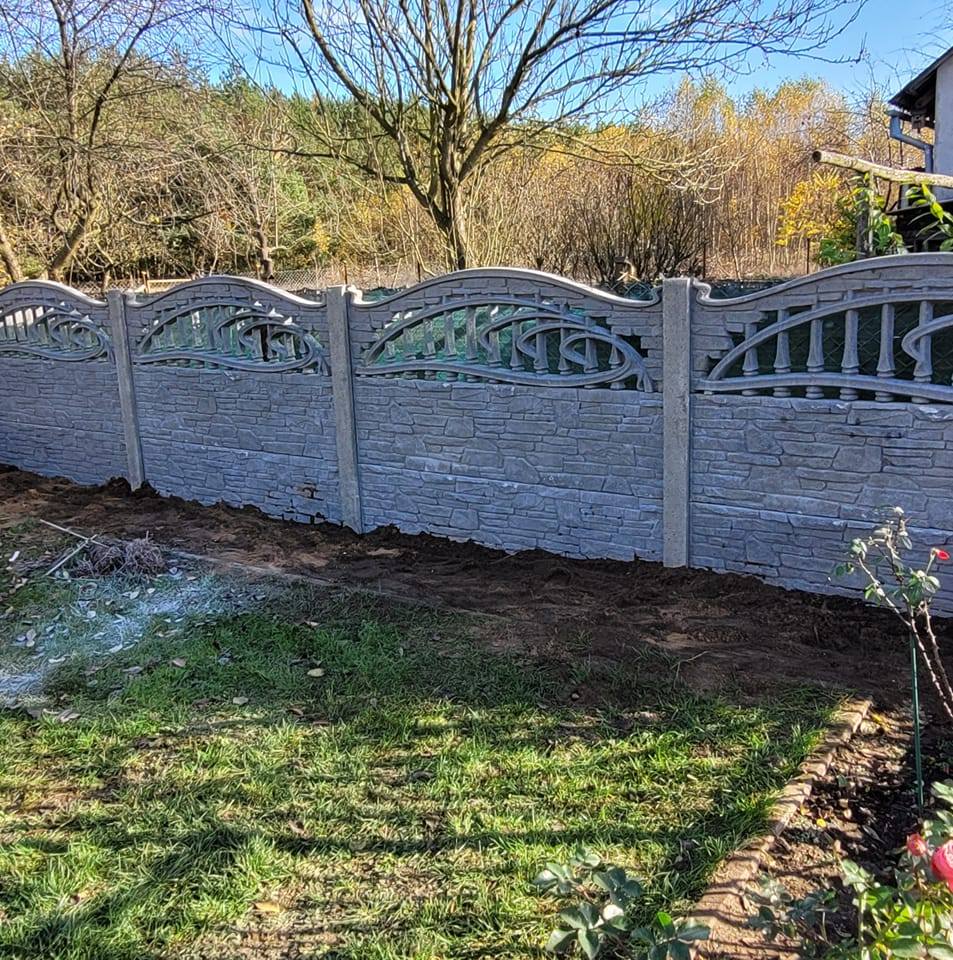 Ogrodzenie betonowe realizacja Dragon Ogrodzenia zdjecie 21