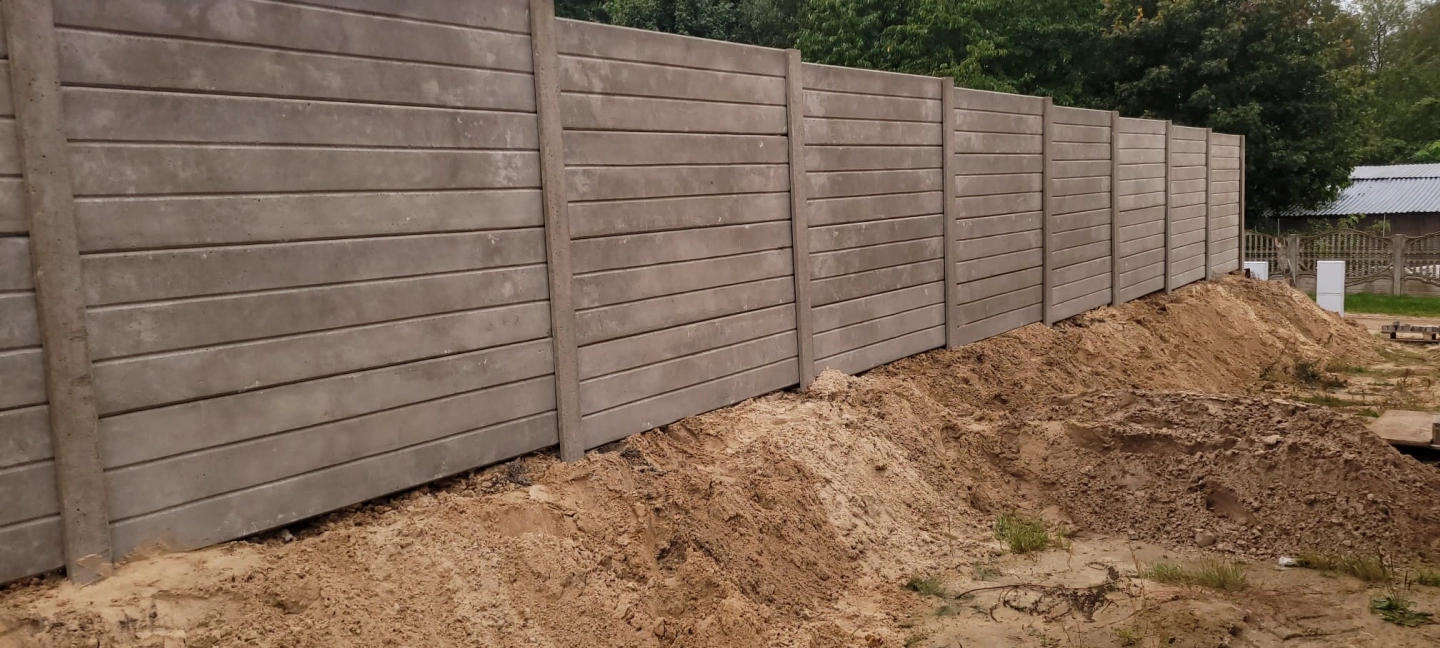 Ogrodzenie betonowe realizacja Dragon Ogrodzenia Walcz zdjecie 25