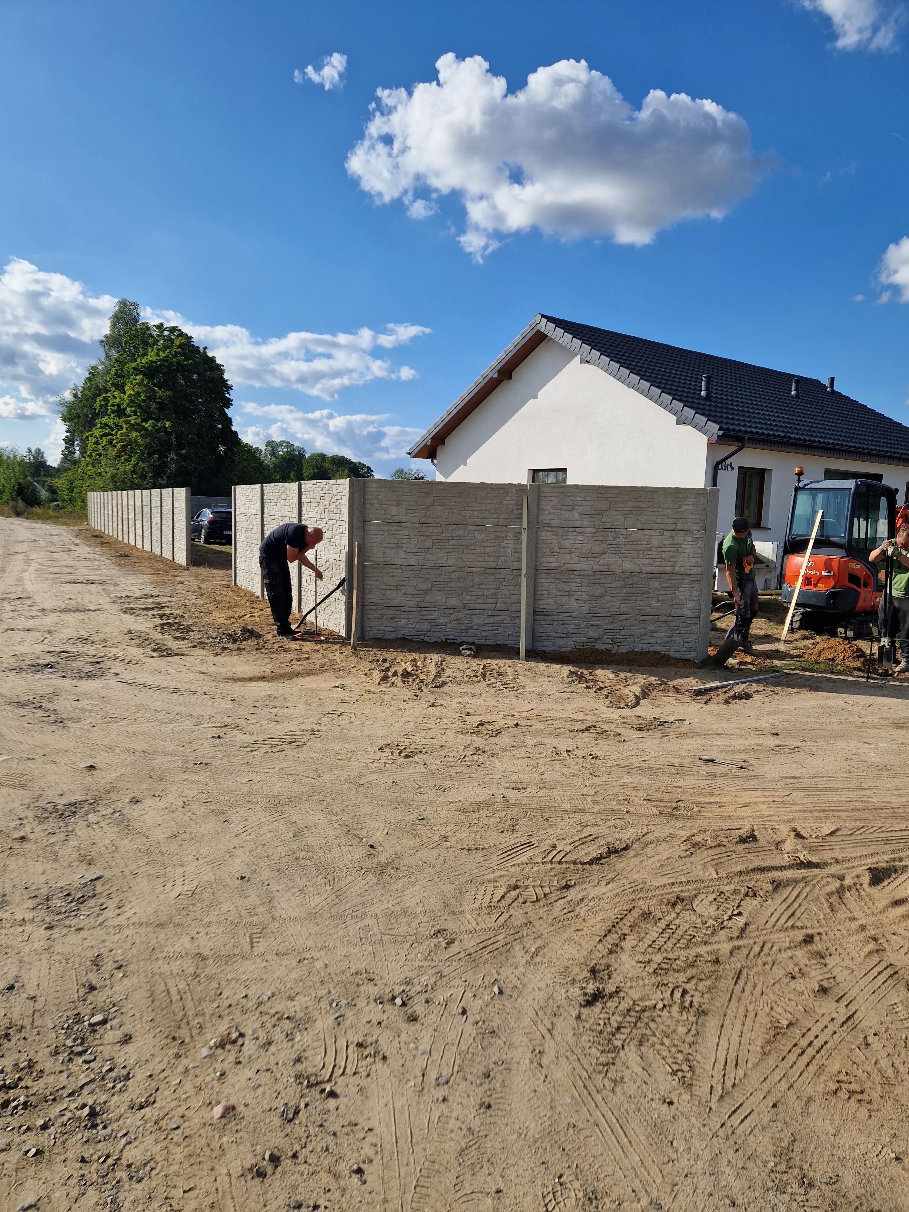 Realizacja ogrodzenia - Wałcz i okolice, woj. zachodniopomorskie | DRAGON Ogrodzenia