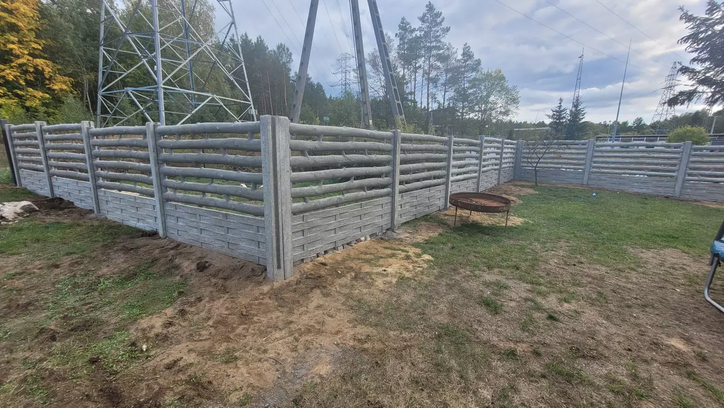 Ogrodzenie betonowe z podmurowka Dragon Ogrodzenia Walcz zdjecie 7