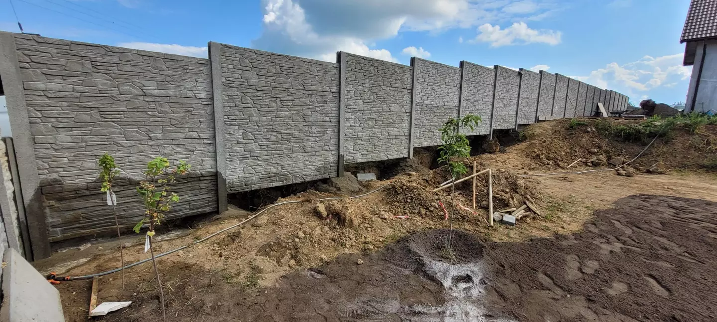Ogrodzenie betonowe realizacja Zachodniopomorskie Dragon Ogrodzenia zdjecie 11