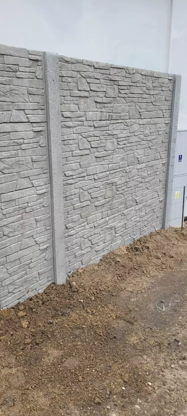 Ogrodzenie betonowe realizacja Dragon Ogrodzenia Walcz zdjecie 12