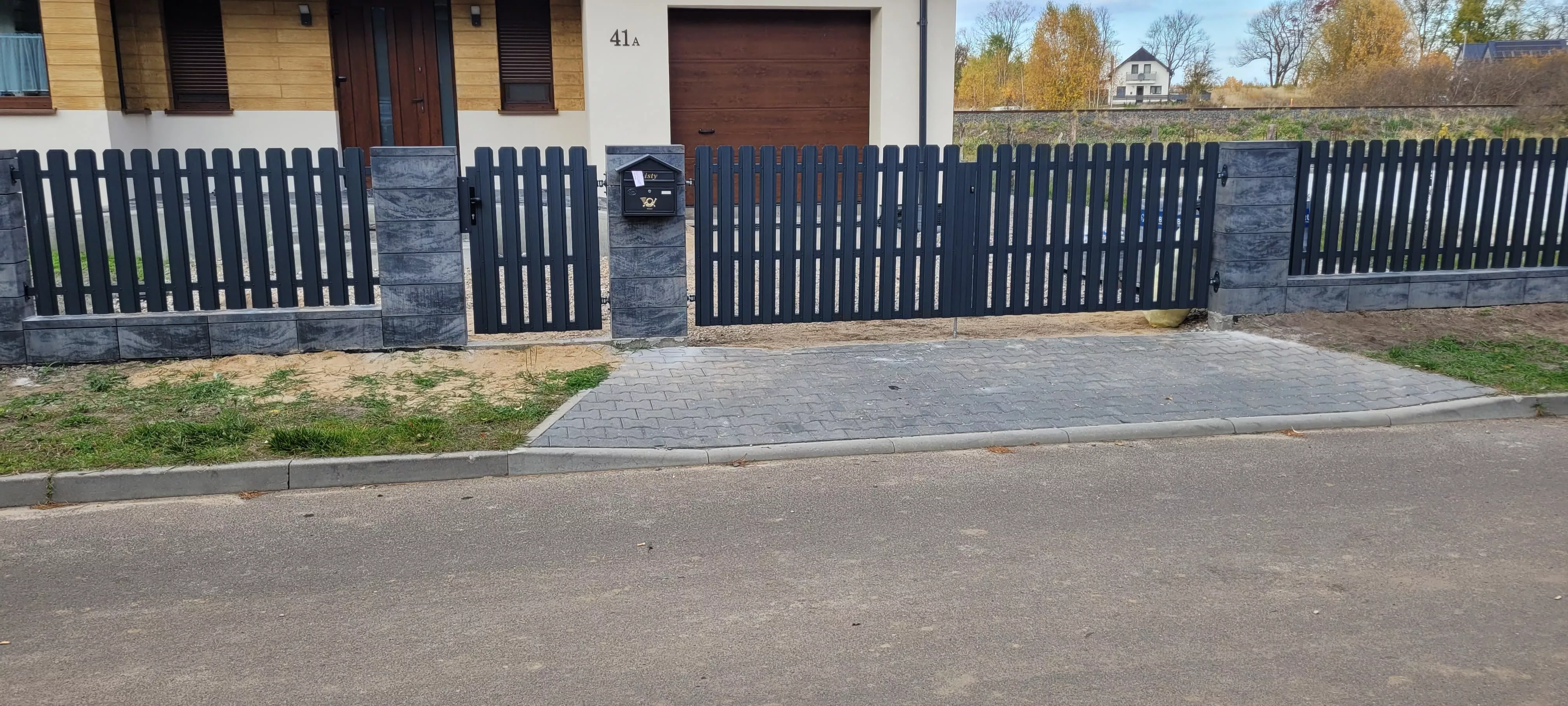Ogrodzenie betonowe przy posesji - Wałcz i okolice | DRAGON Ogrodzenia